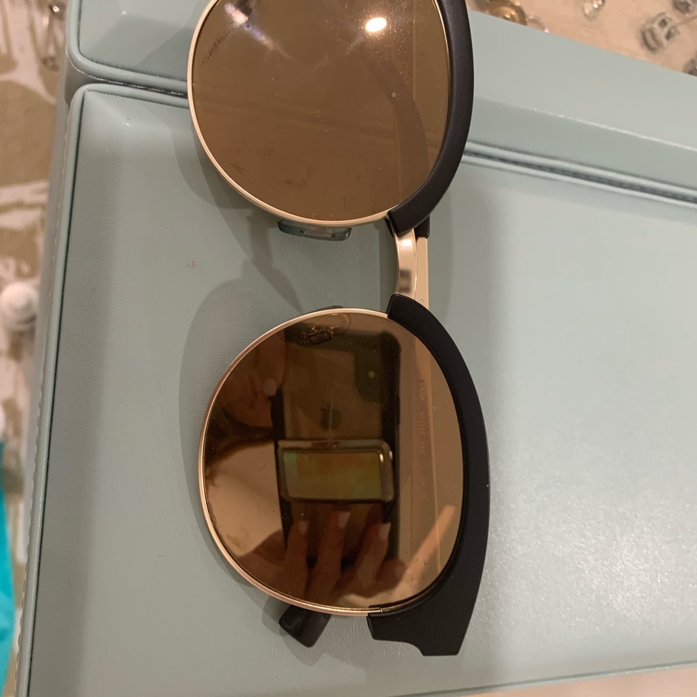 Gold and black sunglasses fir sale